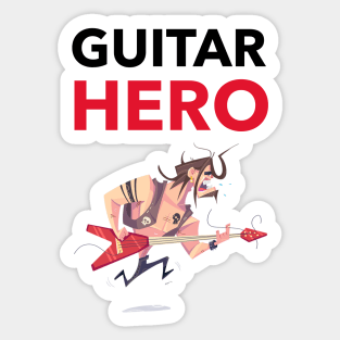 Guitar Hero Sticker